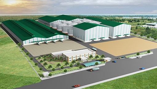 Nhà Máy Sản Xuất Gạo Tam Nông 